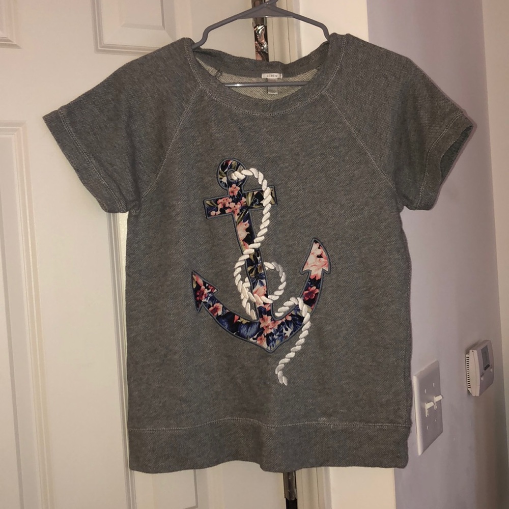 J. crew Shortsleeve sweatshirt